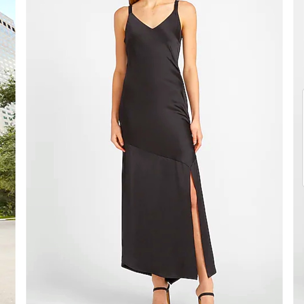 Express Black Maxi Dress